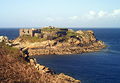 Fort vu du nord de la presqu'île de Kermovan