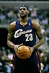 LeBron James playing for the Cleveland Cavaliers in 2006