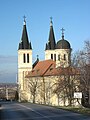 The Our Lady of Snow ecumenic Church in Petrovaradin