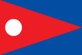 조선민주주의인민공화국의 공식 선전 그림에 등장한 조선민주주의인민공화국의 국기 초안 2안