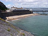 Holkerian rocks at Mumbles pier.