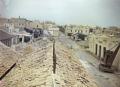 Street in Sfax after an Allied bombing raid in June 1943