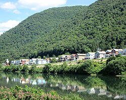 South Renovo and the West Branch Susquehanna River