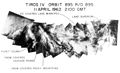 TIROS-4 images of northwestern United States on April 11, 1962