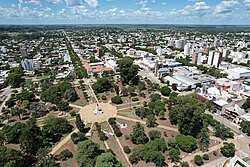 Aerial photograph of Venado Tuerto