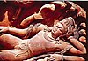 Vishnu resting on serpent Shesha, Dashavatara Temple, Deogarh