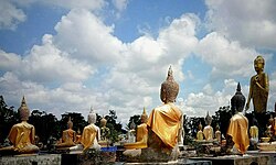 Wat Phai Rong Wua notable local Buddhist temple