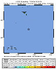 震央付近の地図