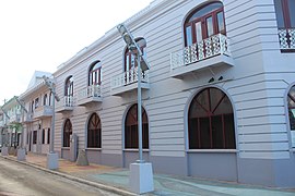 Historic architecture in Caguas Pueblo.