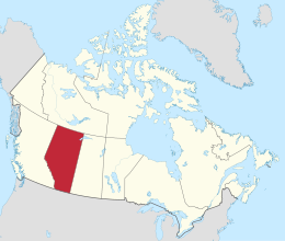 Alberta – Localizzazione