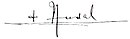 Alois Karl Hudal's signature