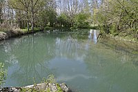 Confluence de la Bèze et de l'Alban.