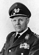Comandante de la Luftwaffe, Josef Kammhuber a cargo de las defensas de la región del Rhur