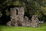 Ruins with trees in the background