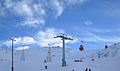Dizin ski resort and gondola lift