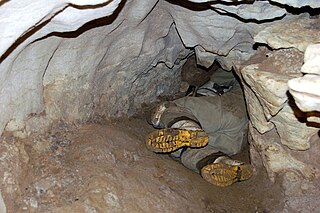 Höhlenforscher in der Gradungula Passage