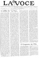 Editoriale «La politica de "La Voce"» (30 novembre 1911)