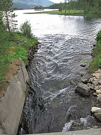 Lågen outflow at Lesjaverk