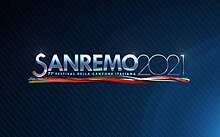 Logo oficial del 71° Festival de Sanremo - Sanremo 2021