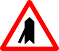 2e) — Merging traffic on the left