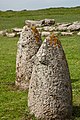 Bétyle portant de petites bosses en relief, les seins, dispensateurs de vie (Sardaigne).