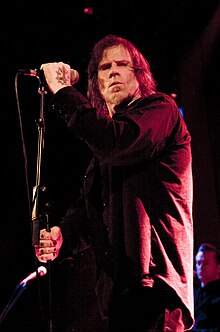 Lanegan performing in 2012