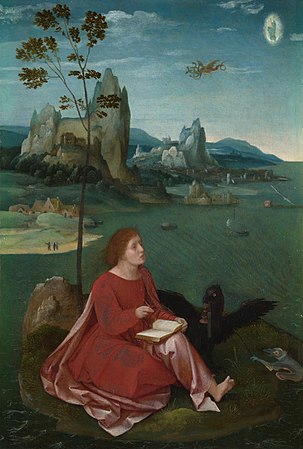 4 : Saint Jean à Patmos, National Gallery, London, inv. NG717.