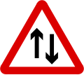 Two-way traffic ahead