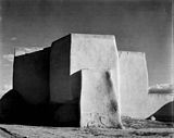 Laura Gilpin: Mission Church at Rancho de Taos (1930)