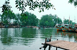 Citarum River estuary