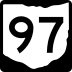 State Route 97 marker