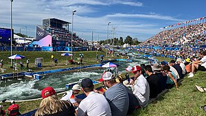 Estádio Náutico de Vaires-sur-Marne, local de disputa da prova