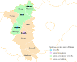 Division into gminas