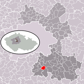 Localisation de Petříkov