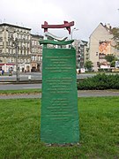 Memorial, in Wrocław, to heroes of the Hungarian Revolution of 1956