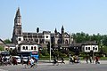 Vue de la cathédrale à partir de la place Hongjialou