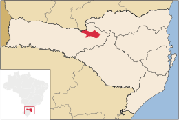 Caçador – Mappa