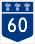 Highway 60 marker