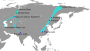 Map of range