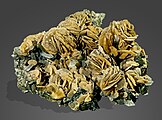 Siderite from Redruth, Cornwall, England.