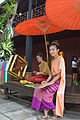 Image 16Thai women wearing sabai, Jim Thompson House (from Culture of Thailand)