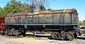 An old tank car on display at Mid-Continent Railway Museum, North Freedom, Wisconsin