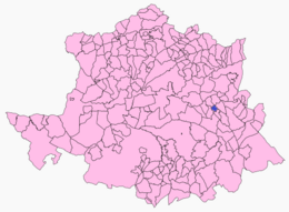 Valdecañas de Tajo – Mappa