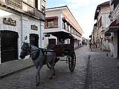 Vigan heritage village Calle Crisologo-Mabini Bartech calesa