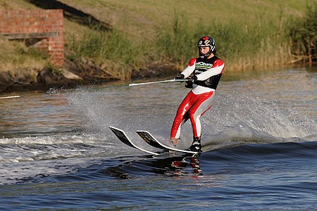 Waterskiing, by Fir0002