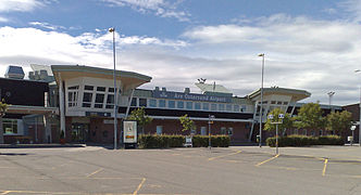 Åre Östersund Airport Airport, terminal view