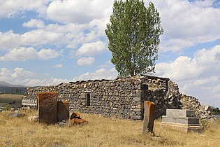 St. Astvatsatsin Church at the hilltop cemetery