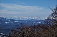 浅間隠山からの北アルプス