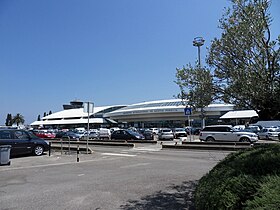 Vue générale de l'aéroport.