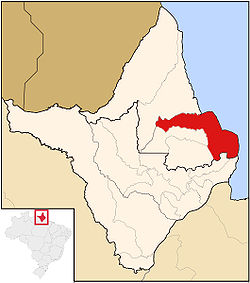Location in Amapá State